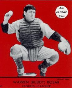 1988 1941 Goudey Reprints #4d Buddy Rosar Front