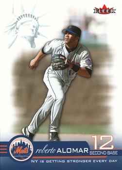2002 Fleer Project Liberty New York Mets #6 Roberto Alomar Front