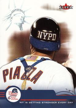2002 Fleer Project Liberty New York Mets #12 Mike Piazza Front