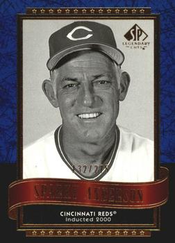 2003 SP Legendary Cuts - Blue #114 Sparky Anderson Front