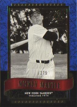 2003 SP Legendary Cuts - Blue #91 Mickey Mantle Front