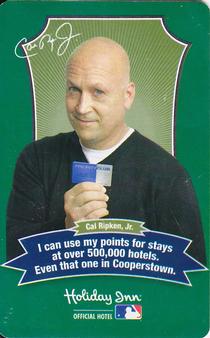 2007 Holiday Inn Door Cards #NNO Cal Ripken Jr. Front