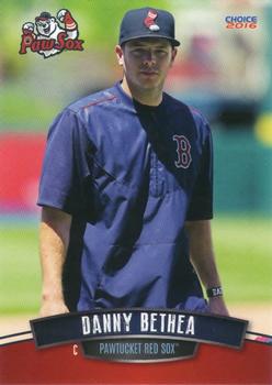 2016 Choice Pawtucket Red Sox #01 Danny Bethea Front