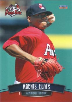 2016 Choice Pawtucket Red Sox #09 Roenis Elias Front