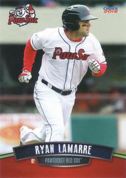 2016 Choice Pawtucket Red Sox #12 Ryan LaMarre Front