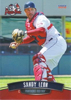 2016 Choice Pawtucket Red Sox #13 Sandy Leon Front