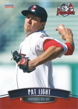 2016 Choice Pawtucket Red Sox #14 Pat Light Front