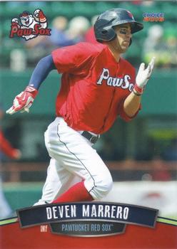 2016 Choice Pawtucket Red Sox #17 Deven Marrero Front