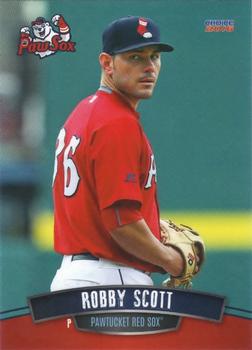 2016 Choice Pawtucket Red Sox #26 Robby Scott Front