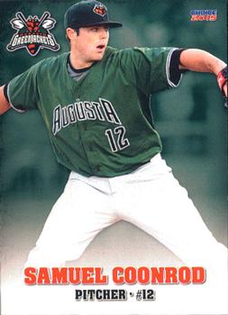 2015 Choice Augusta GreenJackets #05 Samuel Coonrod Front