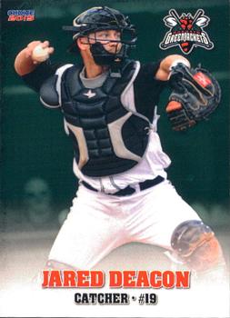 2015 Choice Augusta GreenJackets #06 Jared Deacon Front