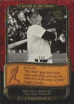 2003 SP Legendary Cuts - Etched in Time 300 #ET-MM Mickey Mantle Front