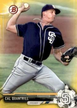 2017 Bowman - Prospects Yellow #BP55 Cal Quantrill Front