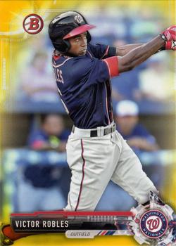 2017 Bowman - Prospects Yellow #BP73 Victor Robles Front