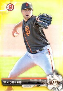 2017 Bowman - Prospects Yellow #BP111 Sam Coonrod Front