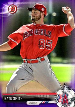 2017 Bowman - Prospects Purple #BP93 Nate Smith Front