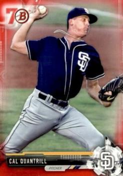 2017 Bowman - Prospects Bowman 70th Red #BP55 Cal Quantrill Front
