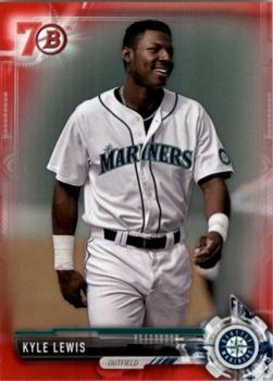 2017 Bowman - Prospects Bowman 70th Red #BP125 Kyle Lewis Front