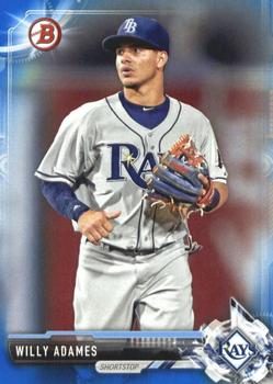 2017 Bowman - Prospects Blue #BP140 Willy Adames Front