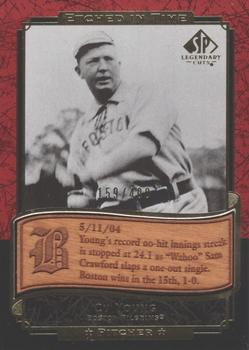 2003 SP Legendary Cuts - Etched in Time 400 #ET-CY Cy Young Front