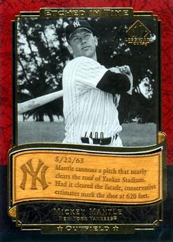 2003 SP Legendary Cuts - Etched in Time 400 #ET-MM Mickey Mantle Front