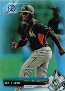 2017 Bowman - Chrome Prospects Refractors #BCP129 Isael Soto Front