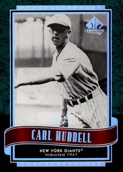 2003 SP Legendary Cuts - Green #20 Carl Hubbell Front