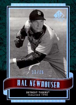 2003 SP Legendary Cuts - Green #50 Hal Newhouser Front