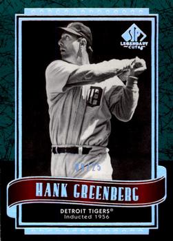 2003 SP Legendary Cuts - Green #51 Hank Greenberg Front