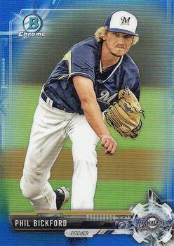 2017 Bowman - Chrome Prospects Blue #BCP49 Phil Bickford Front