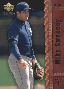 2001 Upper Deck Gold Glove #28 Mike Sweeney Front