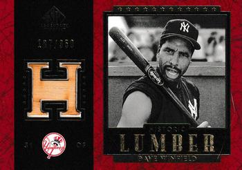 2003 SP Legendary Cuts - Historic Lumber #B-DW1 Dave Winfield Front