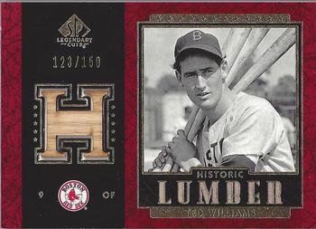 2003 SP Legendary Cuts - Historic Lumber #B-TW Ted Williams Front