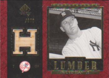 2003 SP Legendary Cuts - Historic Lumber #B-MM Mickey Mantle Front