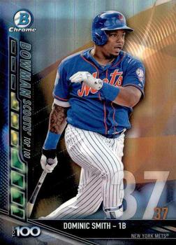 2017 Bowman - Bowman Scouts' Top 100 #BTP-37 Dominic Smith Front