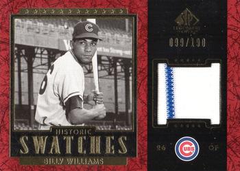 2003 SP Legendary Cuts - Historic Swatches #J-BW Billy Williams Front