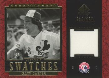 2003 SP Legendary Cuts - Historic Swatches #J-GC1 Gary Carter Front