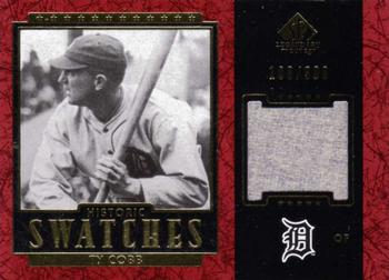 2003 SP Legendary Cuts - Historic Swatches #J-TC Ty Cobb Front