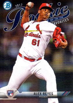 2017 Bowman - Rookie of the Year Favorites #ROYF-14 Alex Reyes Front