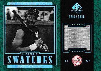 2003 SP Legendary Cuts - Historic Swatches Green #J-DW Dave Winfield Front