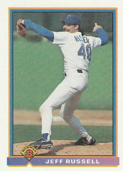 1991 Bowman #267 Jeff Russell Front
