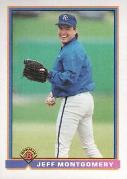 1991 Bowman #308 Jeff Montgomery Front