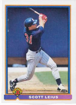 1991 Bowman #337 Scott Leius Front