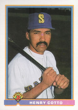 1991 Bowman #244 Henry Cotto Front
