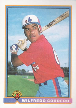 1991 Bowman #436 Wilfredo Cordero Front