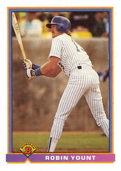 1991 Bowman #55 Robin Yount Front