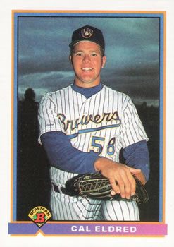 1991 Bowman #56 Cal Eldred Front
