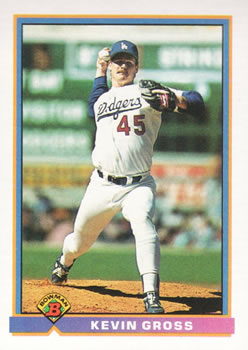 1991 Bowman #611 Kevin Gross Front