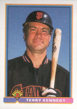 1991 Bowman #631 Terry Kennedy Front