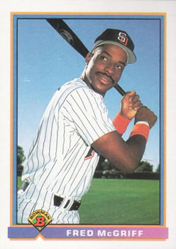 1991 Bowman #659 Fred McGriff Front